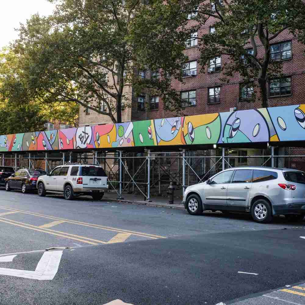 Bridging the Divide Adams Houses, Bronx ArtBridge Connects the