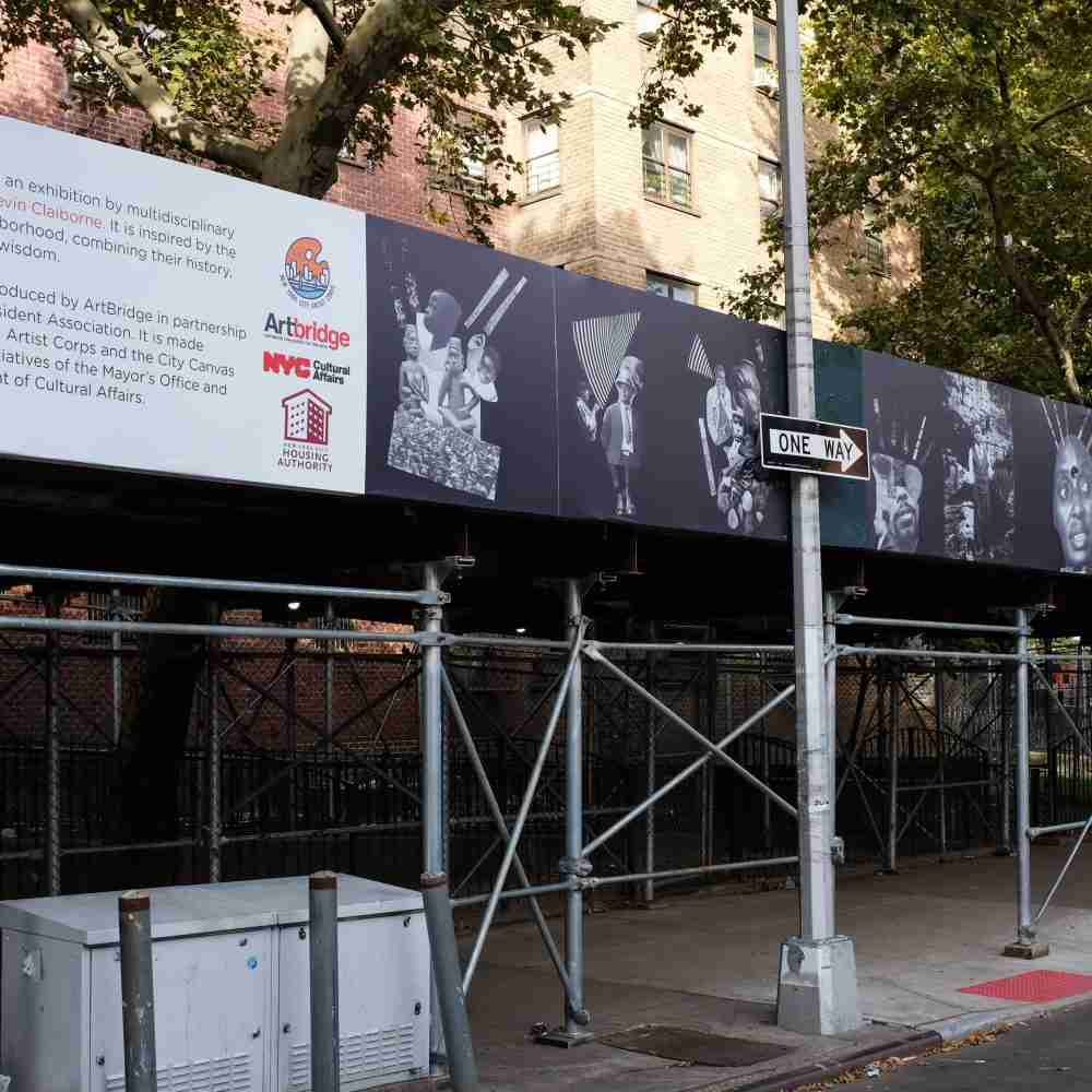 Bridging the Divide Adams Houses, Bronx ArtBridge Connects the