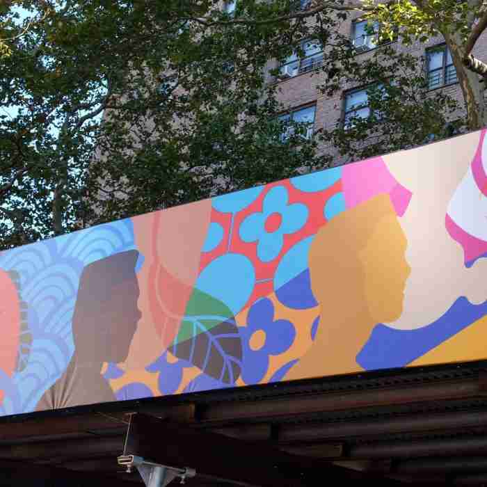 Coraima Santana, "Resilient" @Taft Houses, East Harlem, 2022 for Bridging the Divide