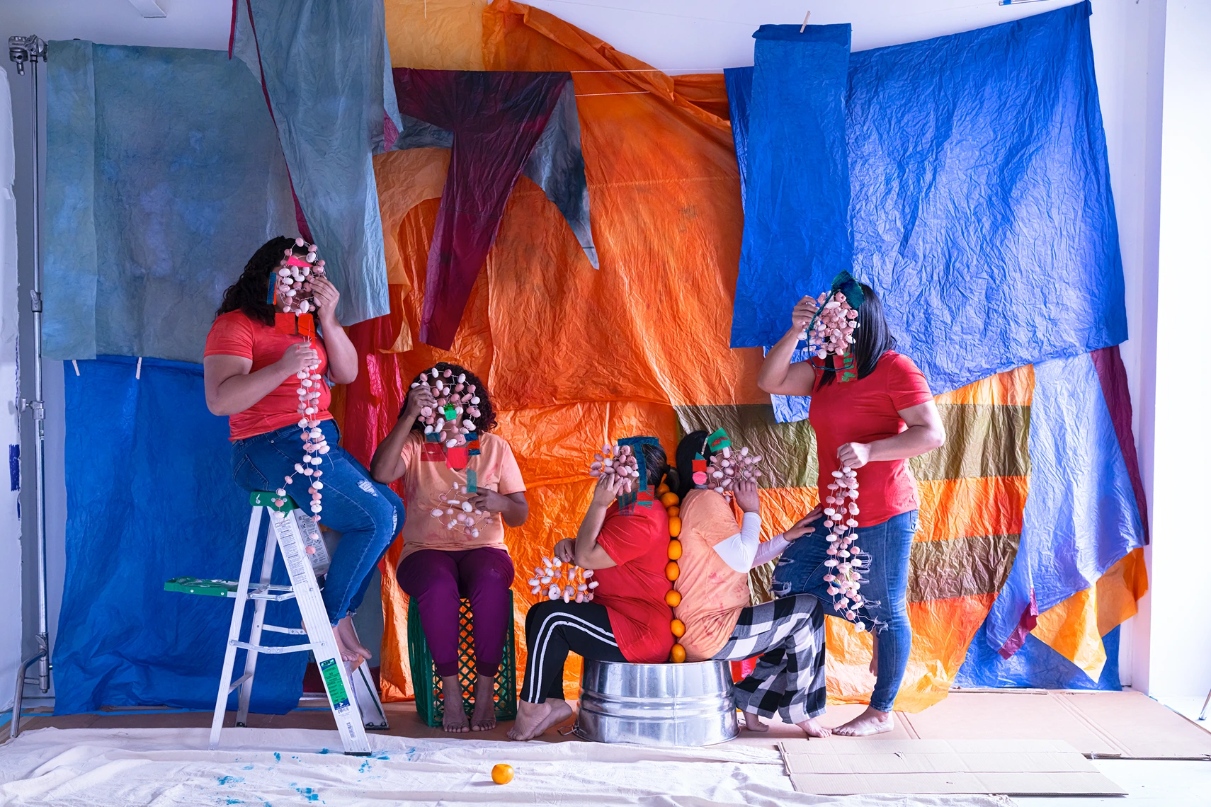 Immigrant women storytelling artwork